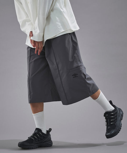 PUBLUX x UMBRO nylon baggy shorts 限定尼龍寬鬆七分褲