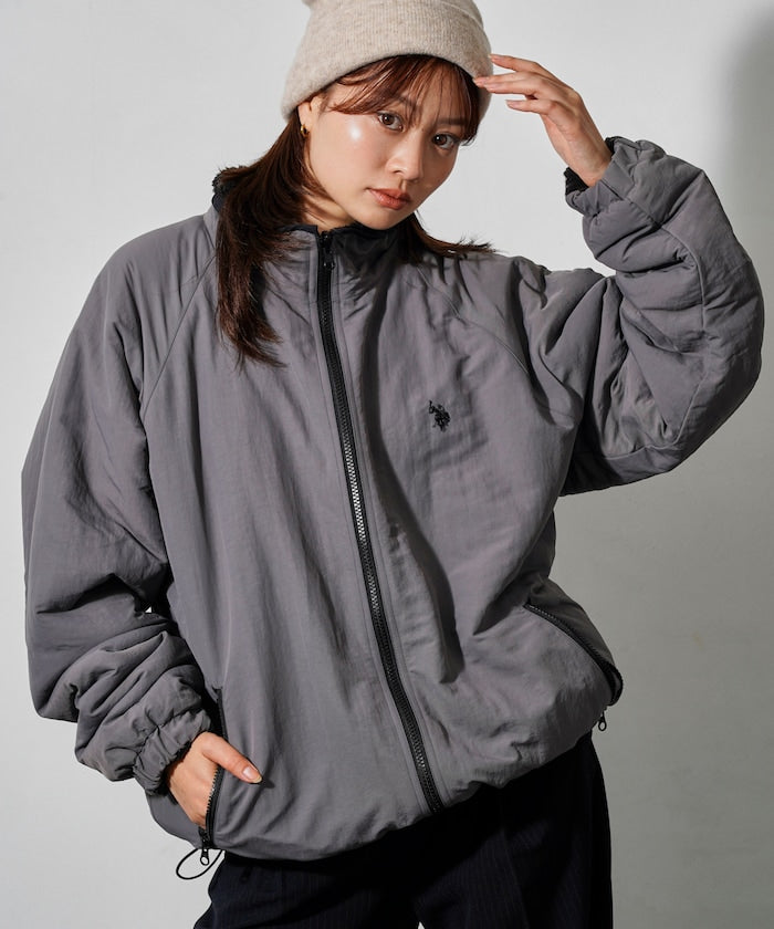 U.S. POLO ASSN. X PUBLUX 獨家設計雙面穿尼龍裡毛夾克外套