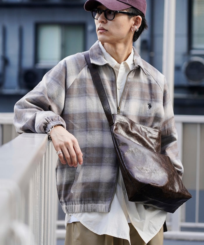 U.S. POLO ASSN. X PUBLUX 獨家設計燈芯絨雙拉鍊刺繡Logo外套