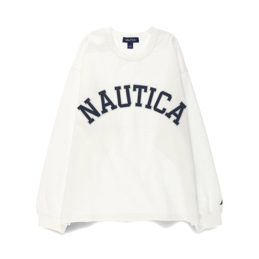 NAUTICA 童裝 Logo刺繡 長袖T恤上衣 25SS