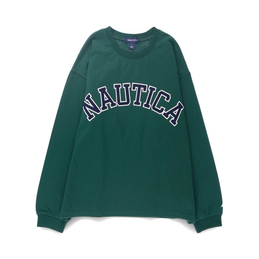 NAUTICA 童裝 Logo刺繡 長袖T恤上衣 25SS