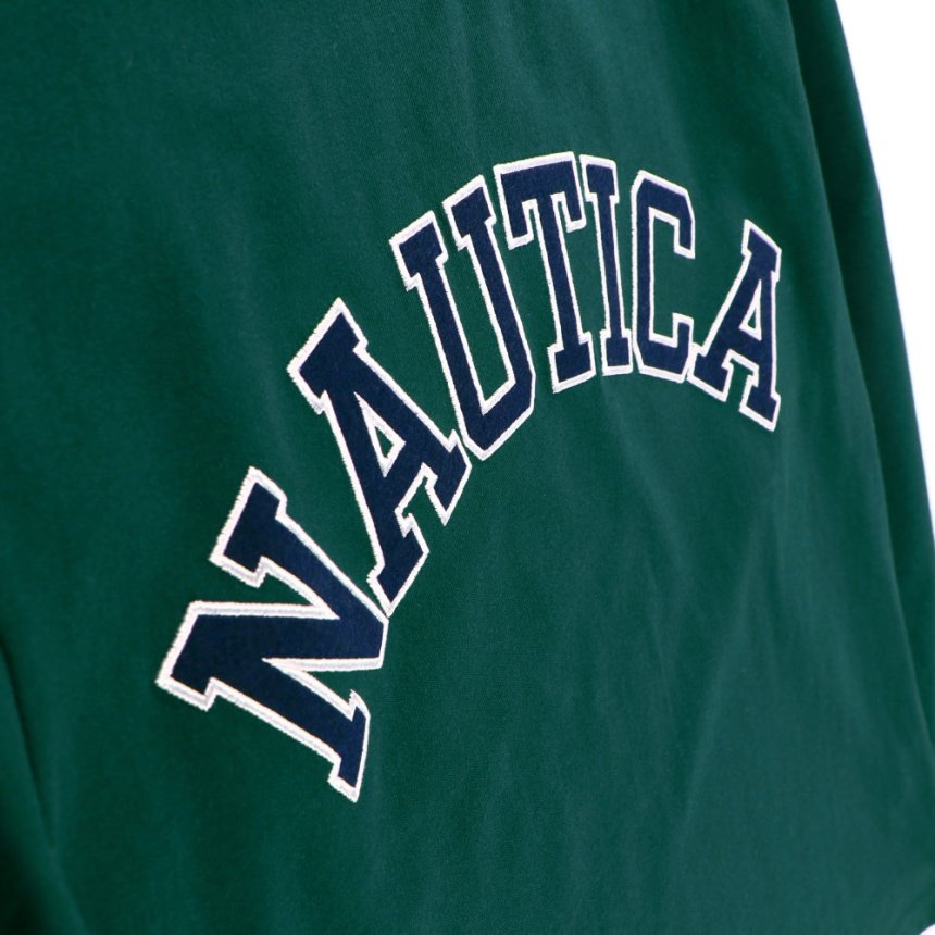 NAUTICA 童裝 Logo刺繡 長袖T恤上衣 25SS