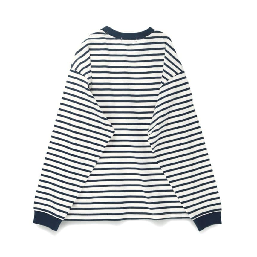 NAUTICA 童裝 Logo刺繡 長袖T恤上衣 25SS