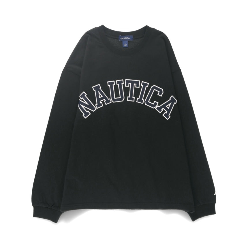 NAUTICA 童裝 Logo刺繡 長袖T恤上衣 25SS