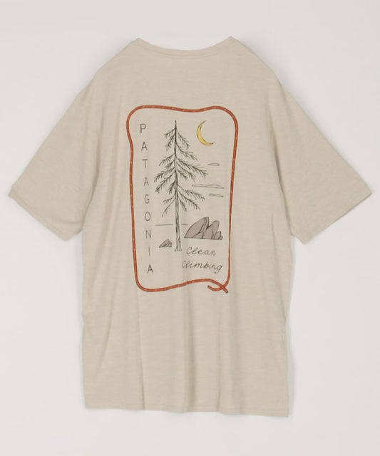 Patagonia Capilene® Cool Daily Lands 印花短袖T恤上衣 / 45385