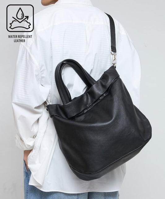 Firsthand leather 2WAY leather Tote Boston bag 波士頓托特包