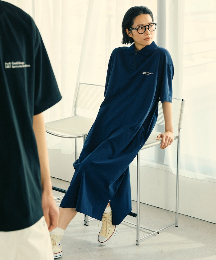 MA Firsthand BASIC LOGO POLO ONEPIECE 刺繡短袖Polo連衣裙