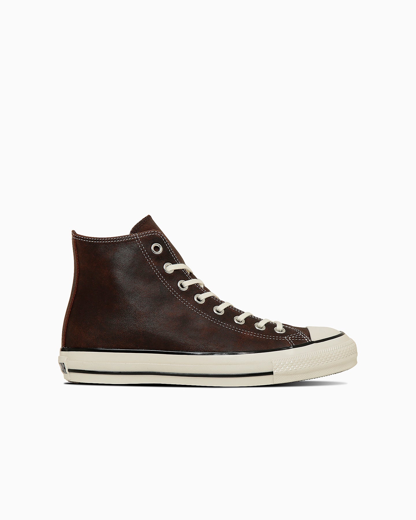 日本限定 CONVERSE ALL STAR AGED WAXED LEATHER HI 復古高筒休閒鞋