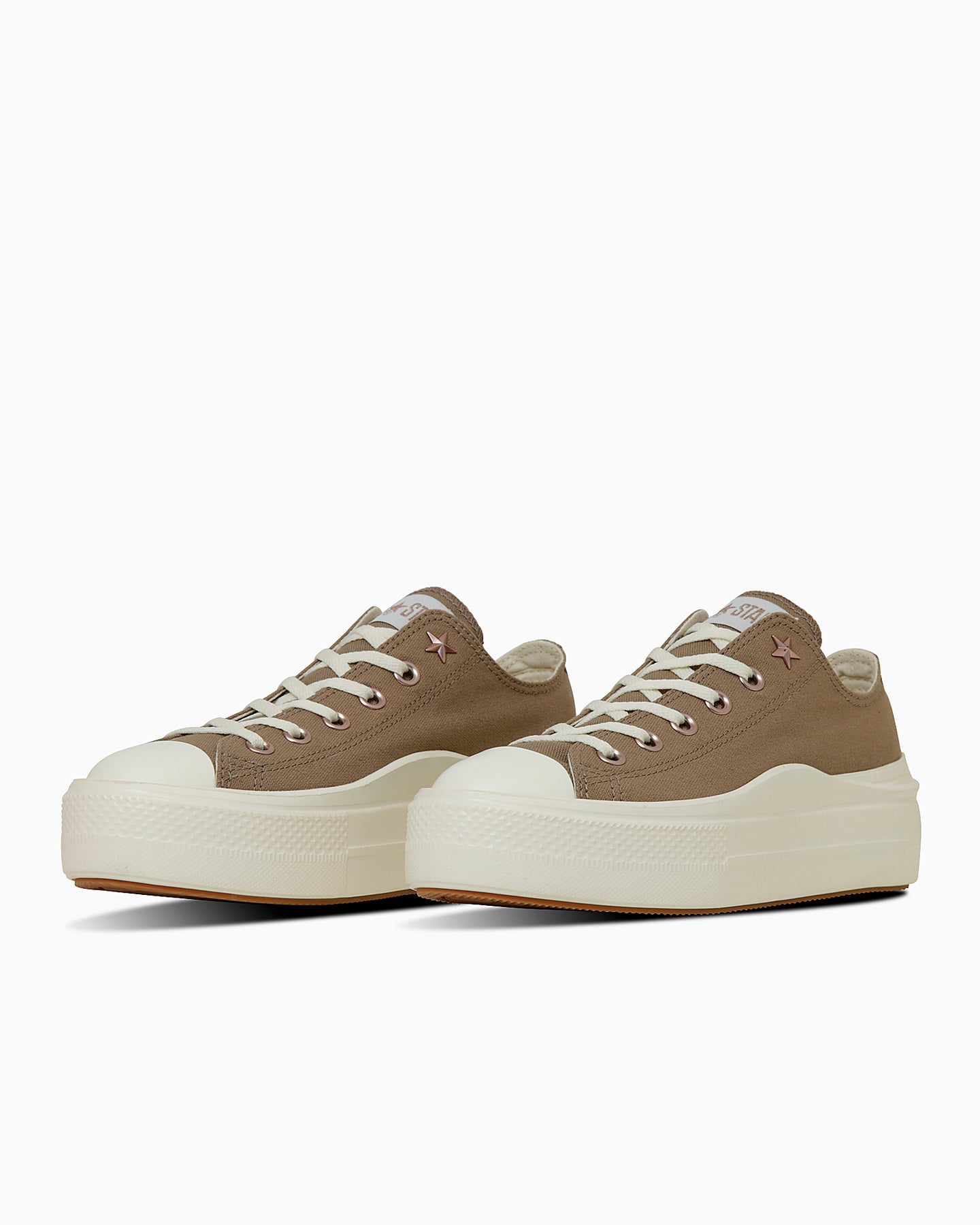 日本限定 CONVERSE ALL STAR LIGHT PLTS Ⅱ PG OX 低筒厚底帆布鞋