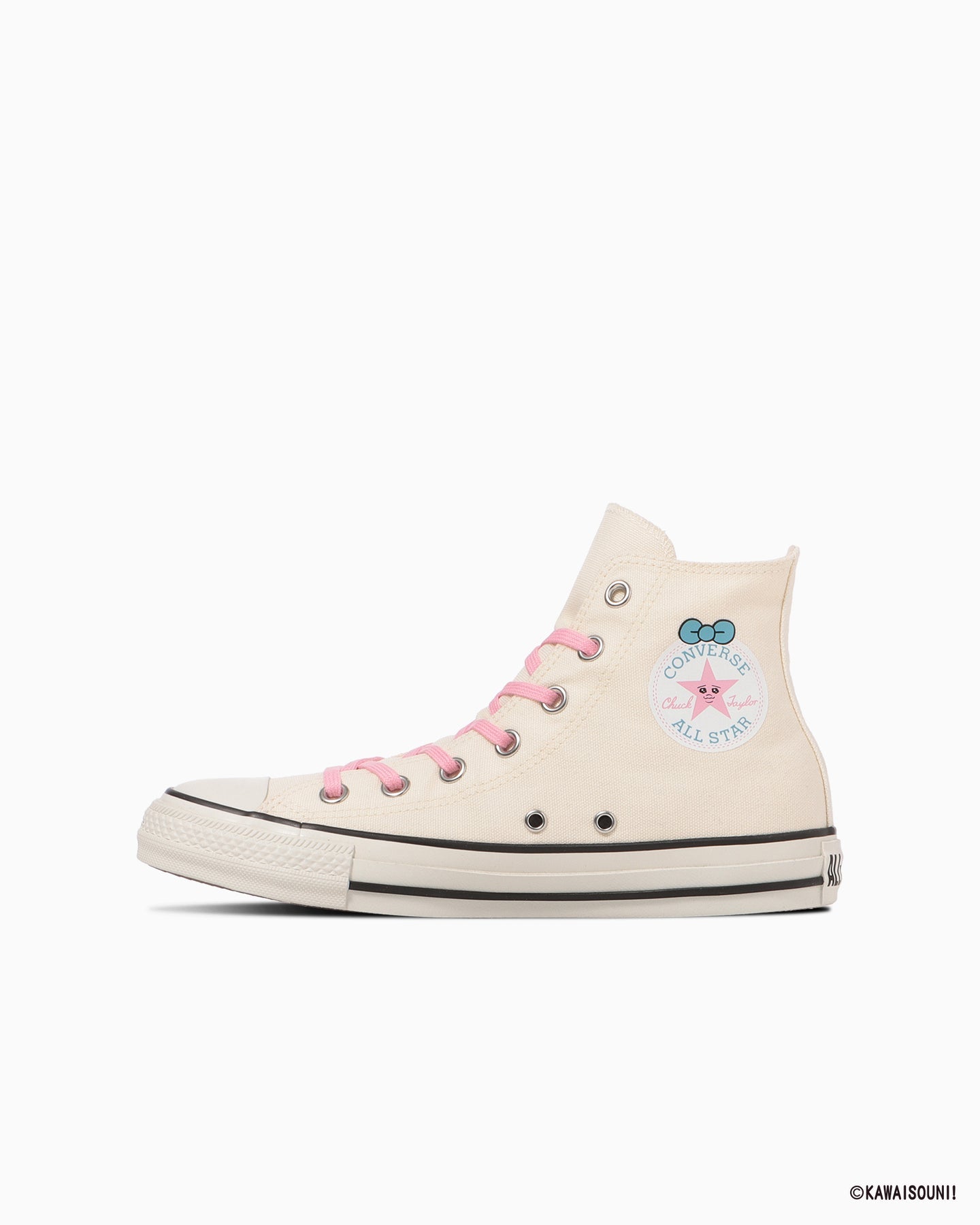 日本限定 CONVERSE X KAWAISOUNI! ALL STAR KM HI 聯名高筒帆布鞋