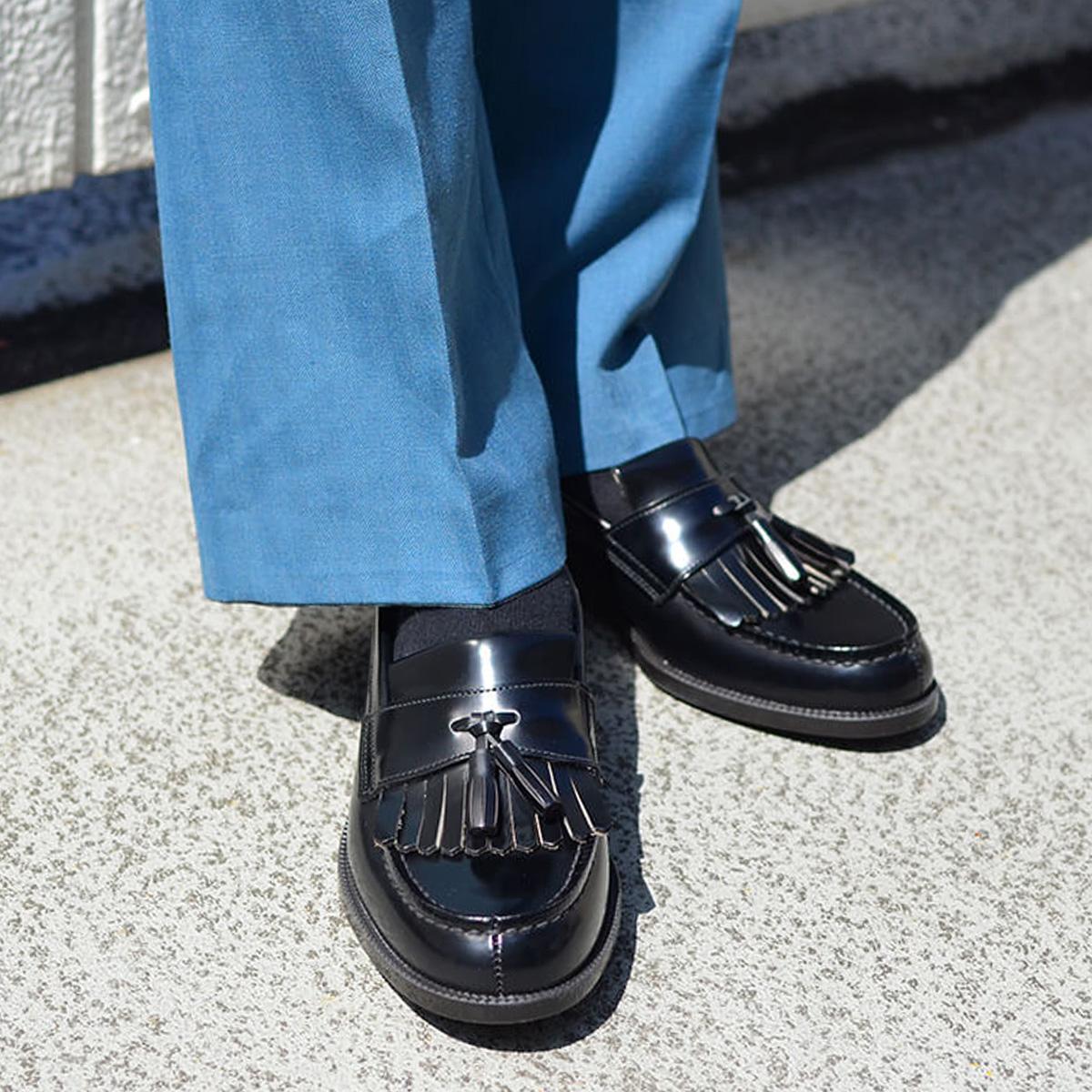 日本製 HARUTA 流蘇樂福鞋 #909