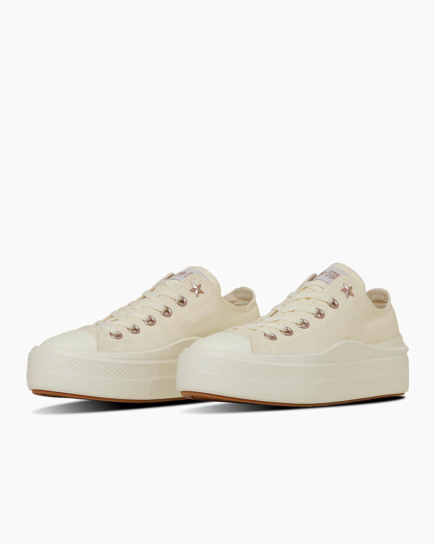 日本限定 CONVERSE ALL STAR LIGHT PLTS Ⅱ PG OX 低筒厚底帆布鞋
