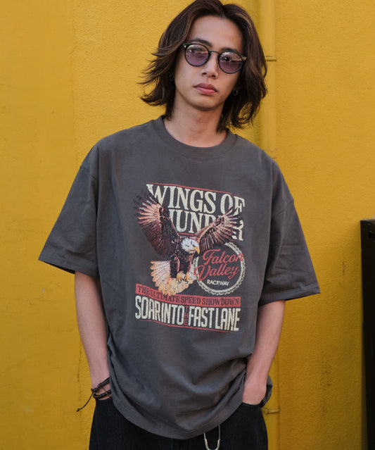 WEGO Vintage-like graphic T-shirt (SS) 復古短袖印花T恤