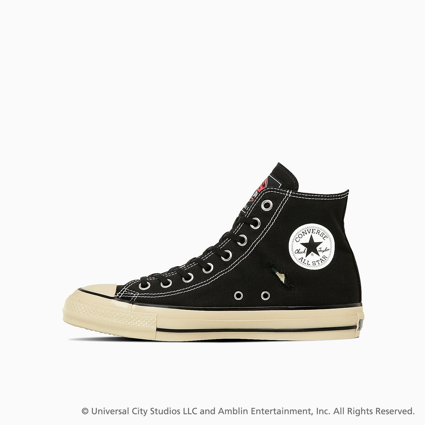 日本限定 CONVERSE ALL STAR AGED RL HI / JURASSIC PARK 侏羅紀公園聯名高筒帆布鞋