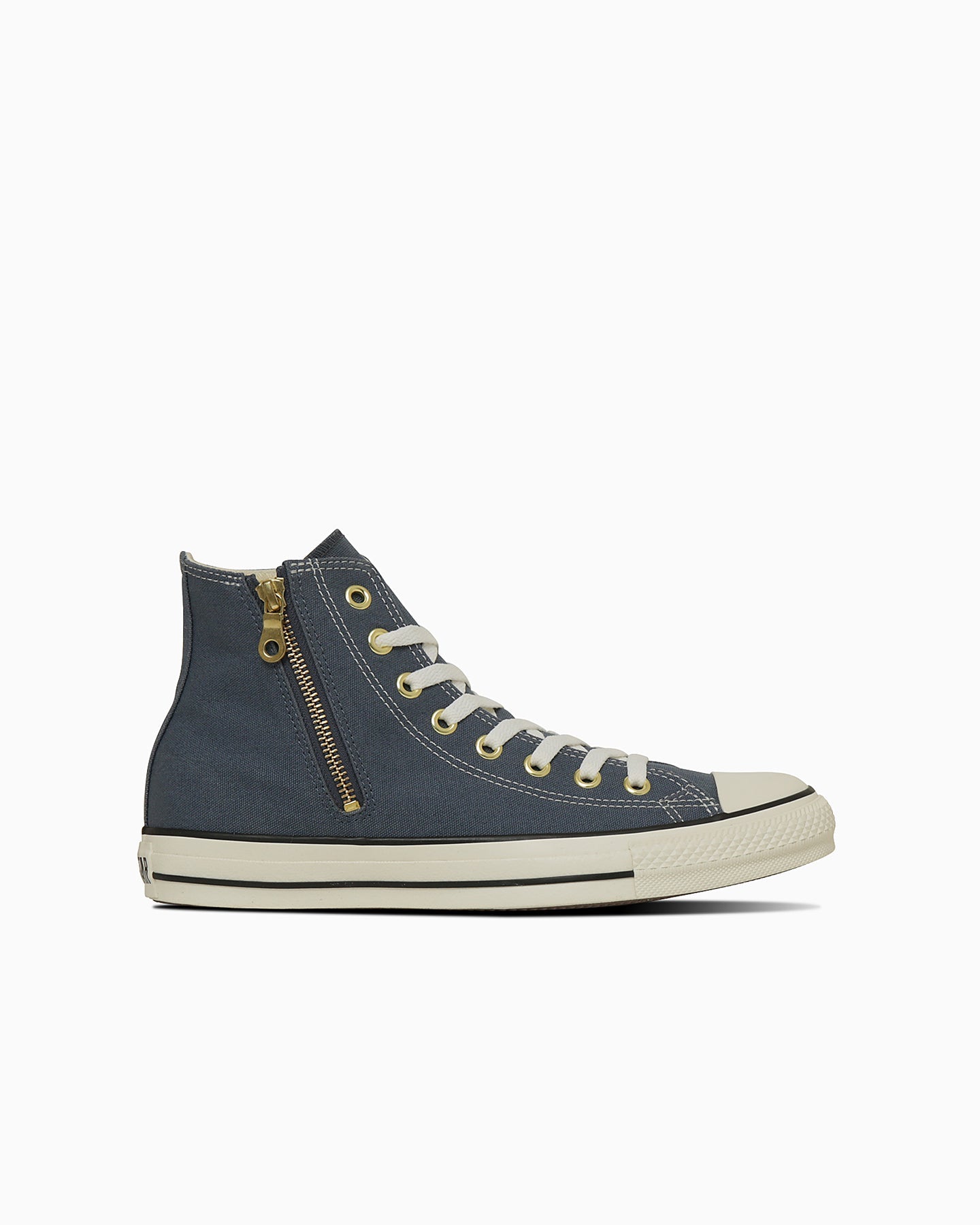日本限定 CONVERSE ALL STAR GOLDZIP HI 金色拉鍊高筒帆布鞋