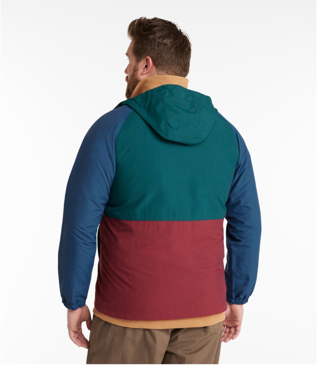 特價 日本限定 L.L.Bean 復古山系套頭防風外套