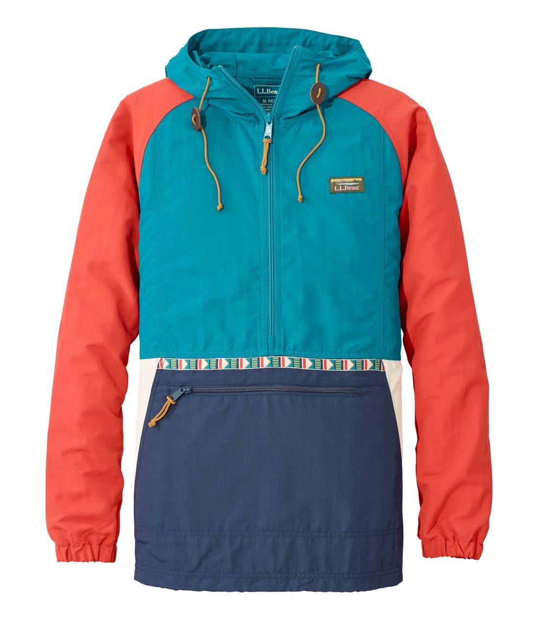 特價 日本限定 L.L.Bean 復古山系套頭防風外套