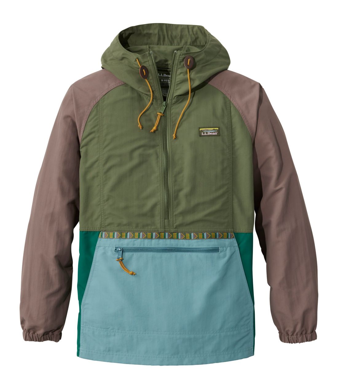 特價 日本限定 L.L.Bean 復古山系套頭防風外套