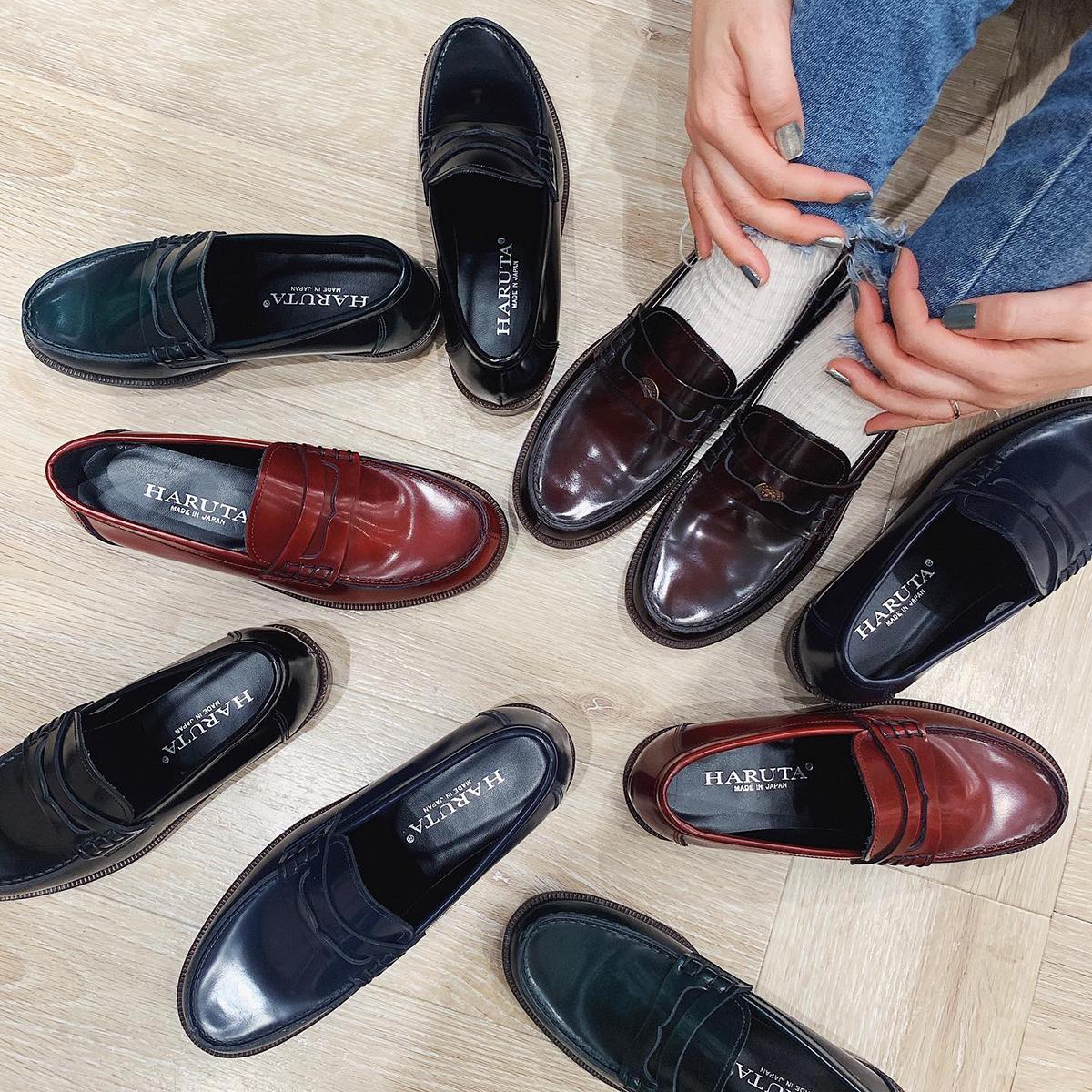 日本製HARUTA 休閒樂福鞋 #230