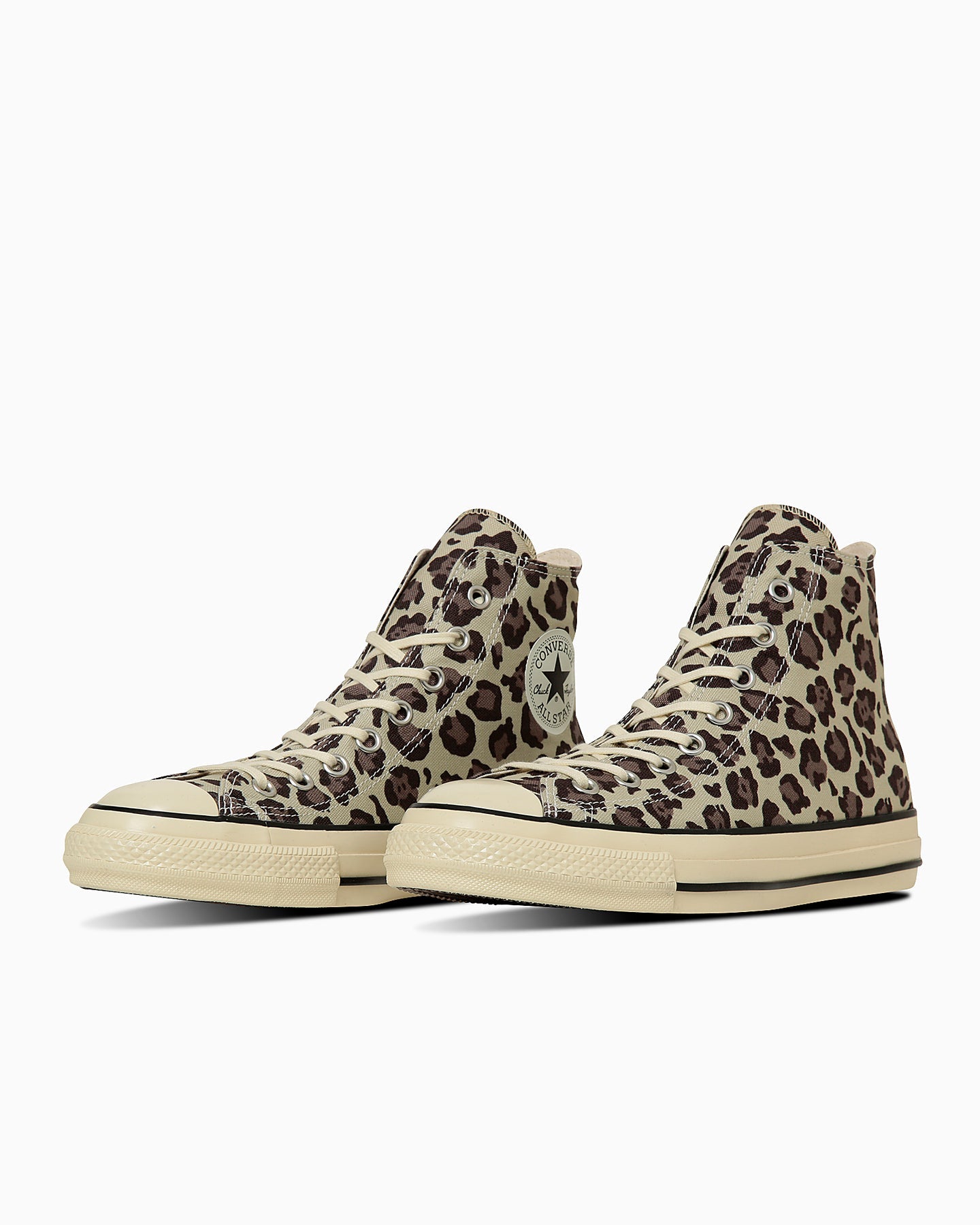 日本限定 CONVERSE ALL STAR AGED LP HI 高筒豹紋帆布鞋