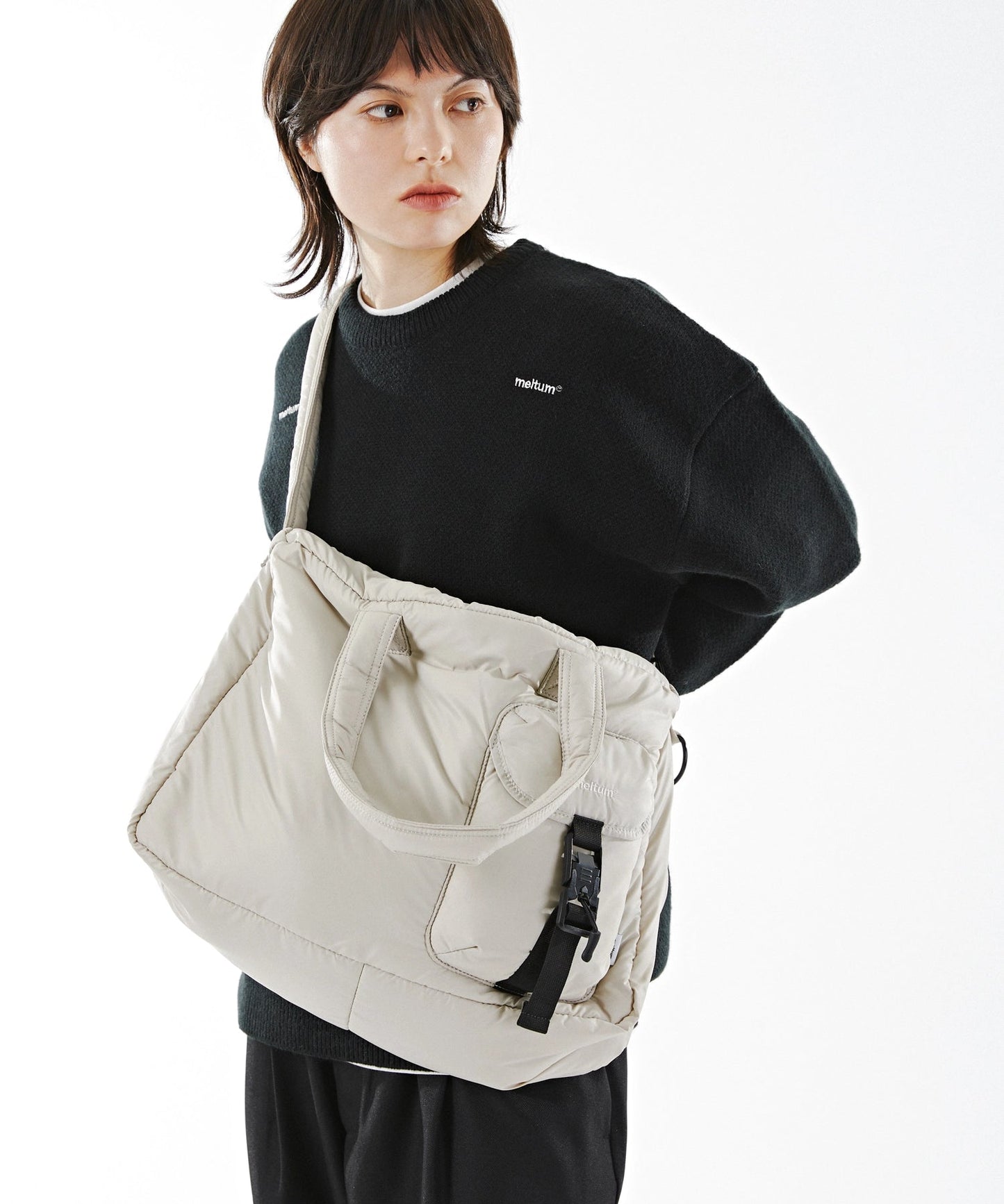 meltum PADDING SHOULDER BAG 手提斜背包