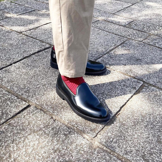 日本製 HARUTA 簡約樂福鞋 #707XL