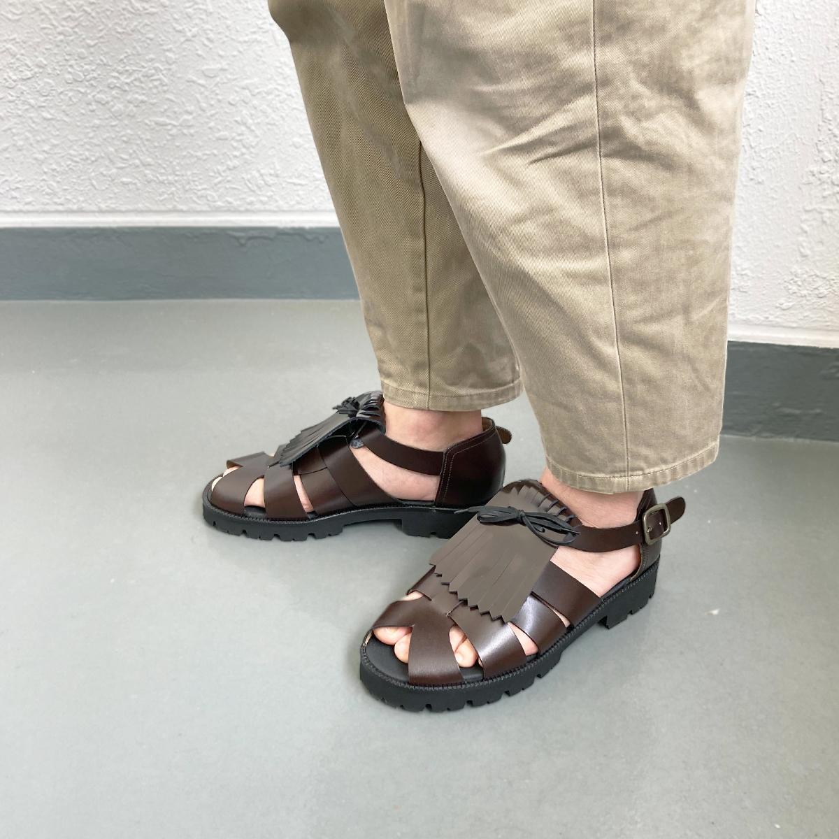 日本製HARUTA 廓爾喀涼鞋 #60XL