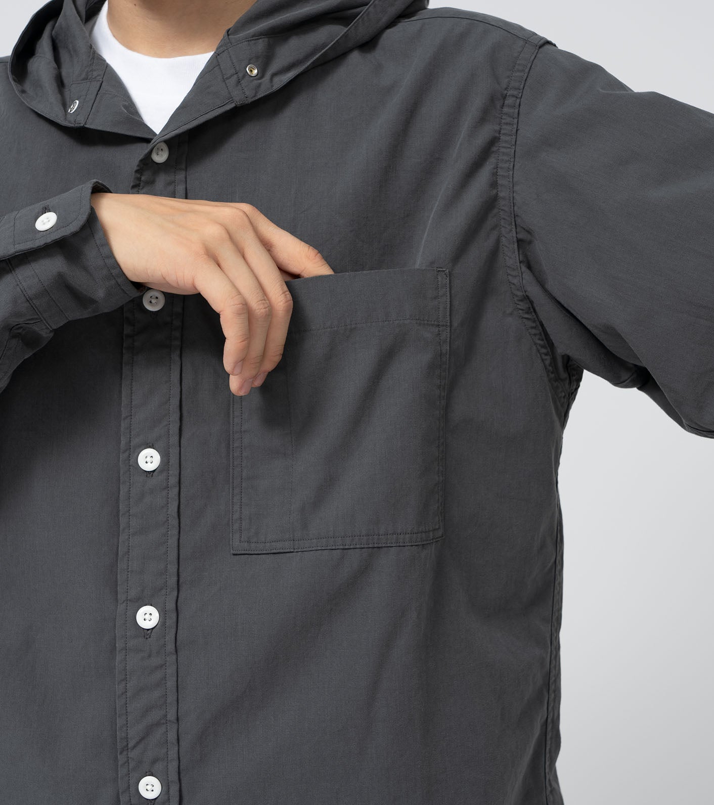 THE NORTH FACE Purple Label Mountain Hooded Shirt 連帽襯衫
