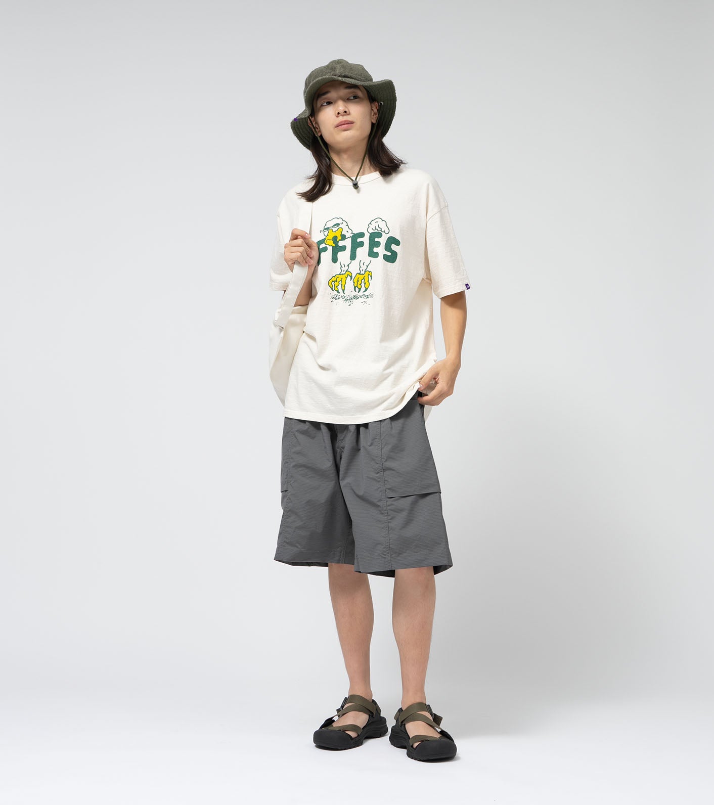 THE NORTH FACE Purple Label FFFES Graphic Combo Tee 印花短袖T恤