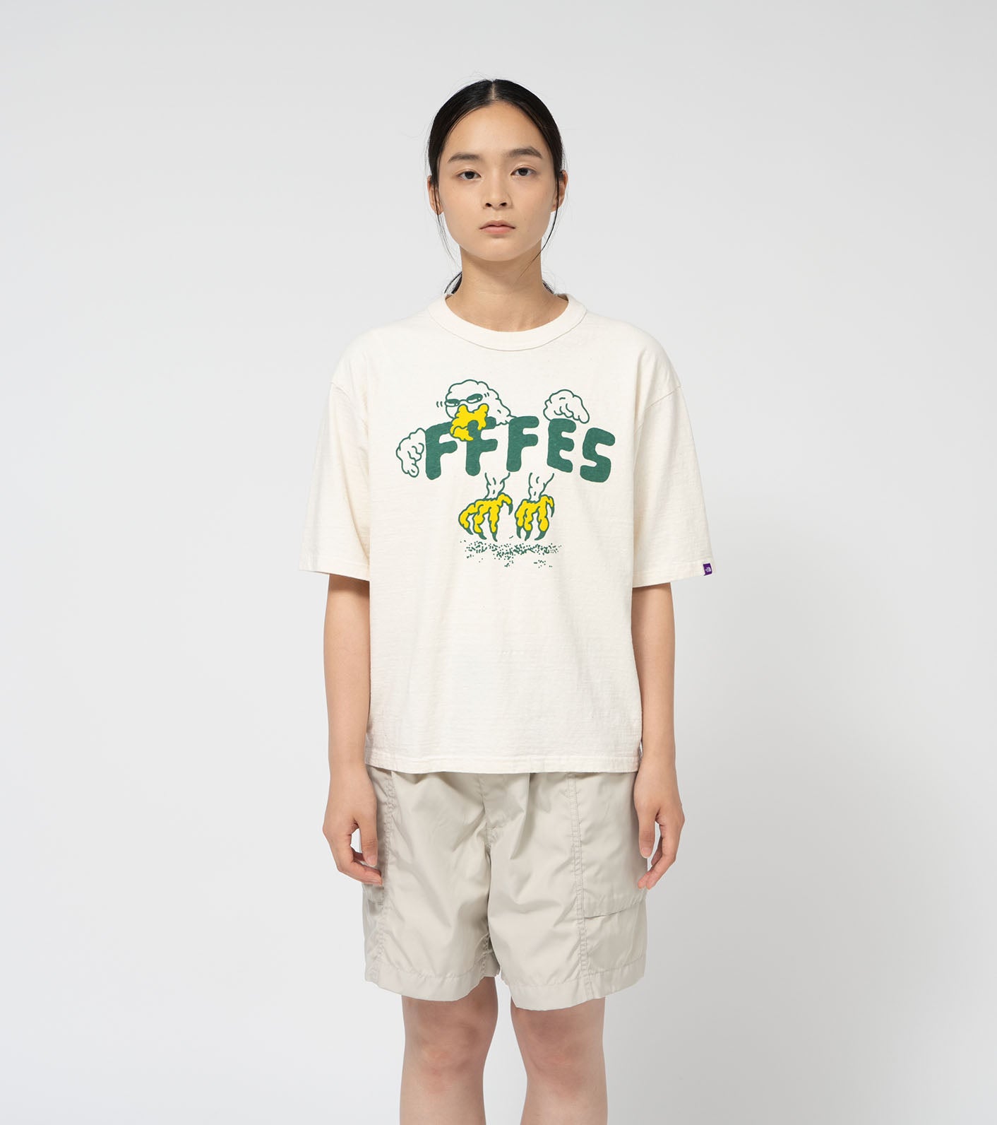THE NORTH FACE Purple Label FFFES Graphic Combo Tee 印花短袖T恤