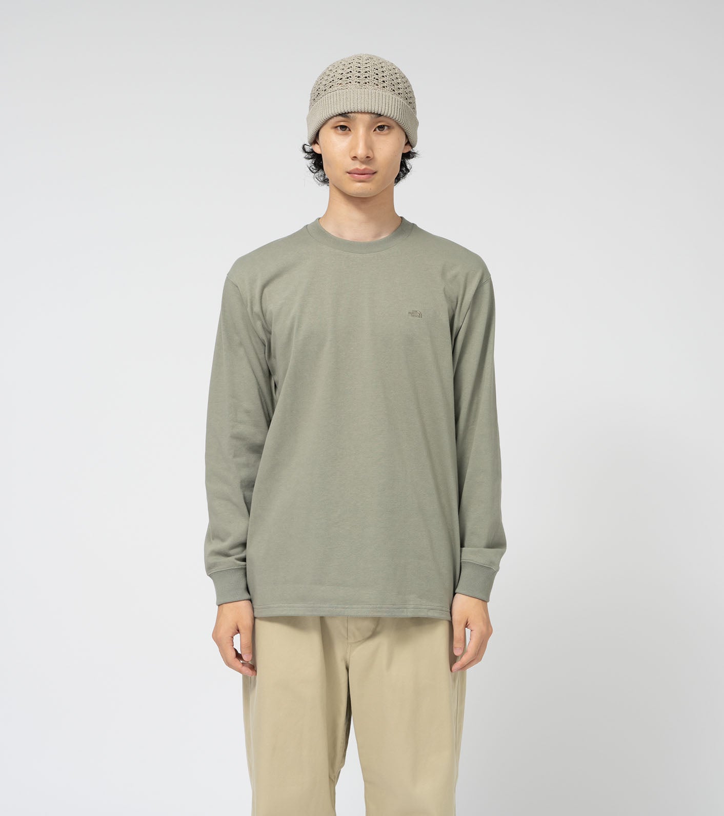 THE NORTH FACE PURPLE LABEL Field Long Sleeve Tee 抽繩長袖T