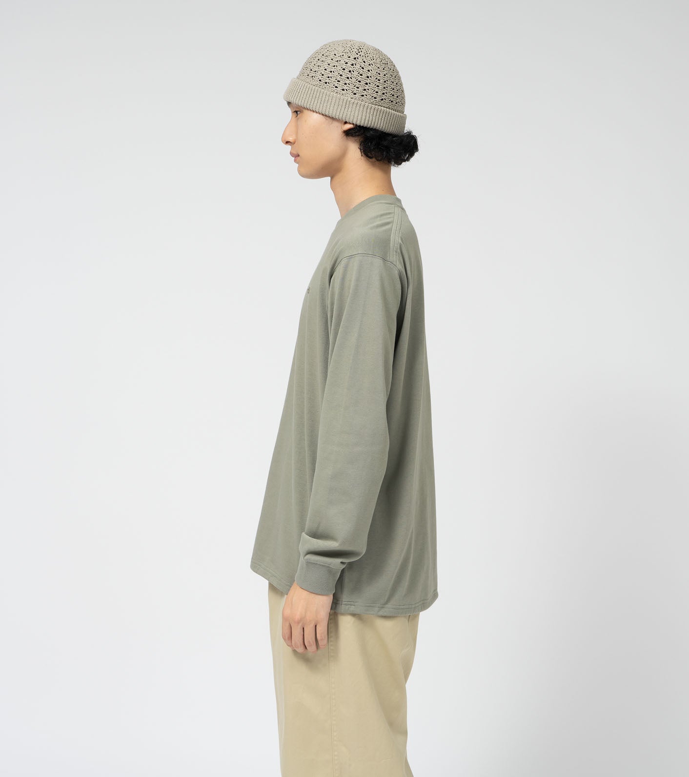 THE NORTH FACE PURPLE LABEL Field Long Sleeve Tee 抽繩長袖T