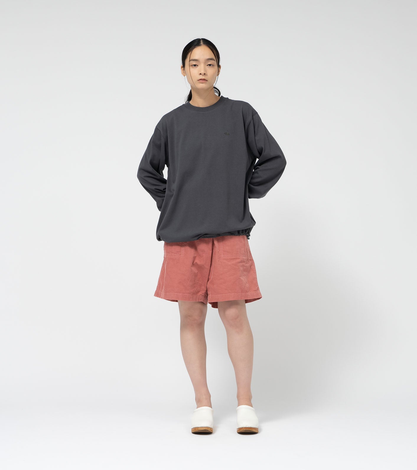 THE NORTH FACE PURPLE LABEL Field Long Sleeve Tee 抽繩長袖T