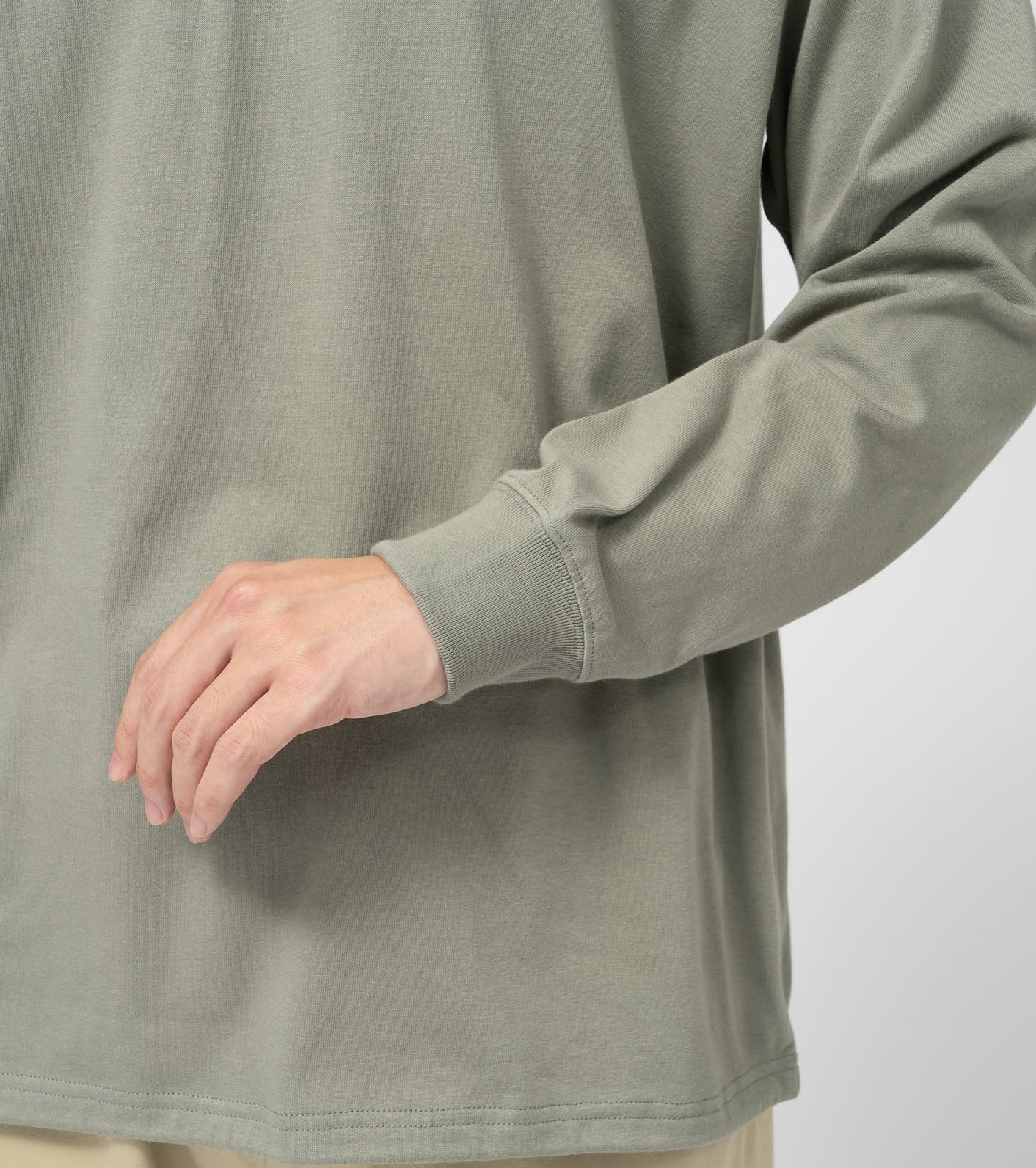 THE NORTH FACE PURPLE LABEL Field Long Sleeve Tee 抽繩長袖T