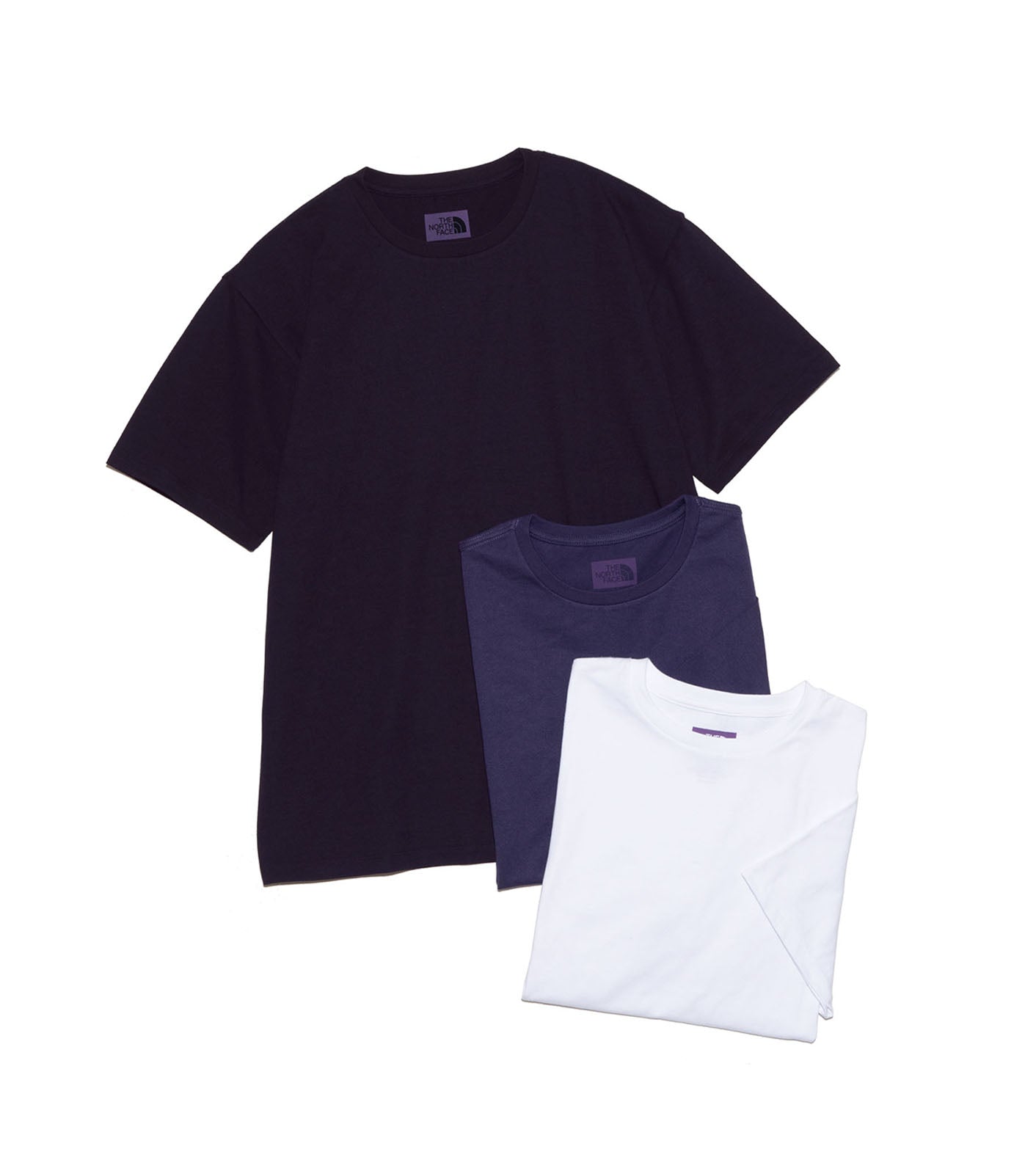 THE NORTH FACE Purple Label Pack Field 3 件組短袖T恤上衣