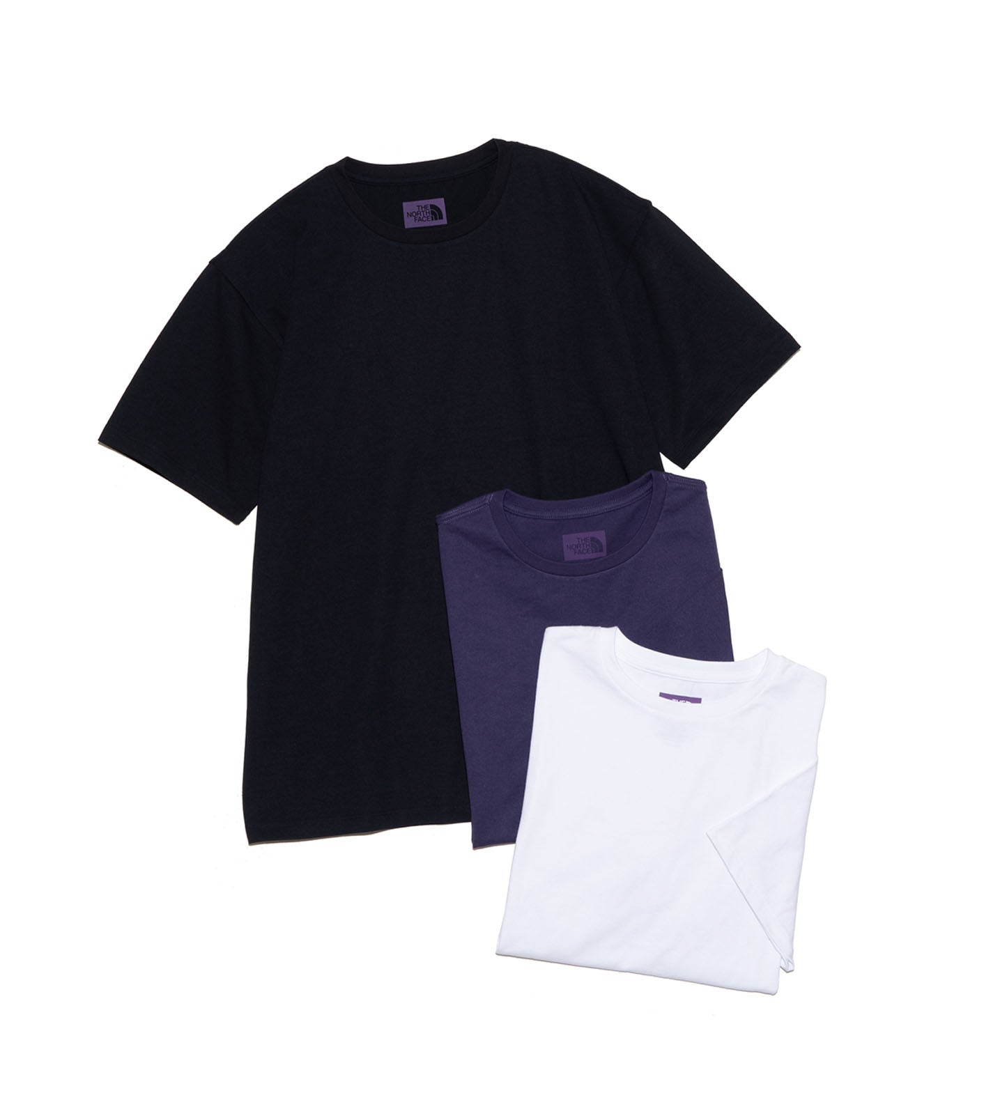 THE NORTH FACE Purple Label Pack Field 3 件組短袖T恤上衣