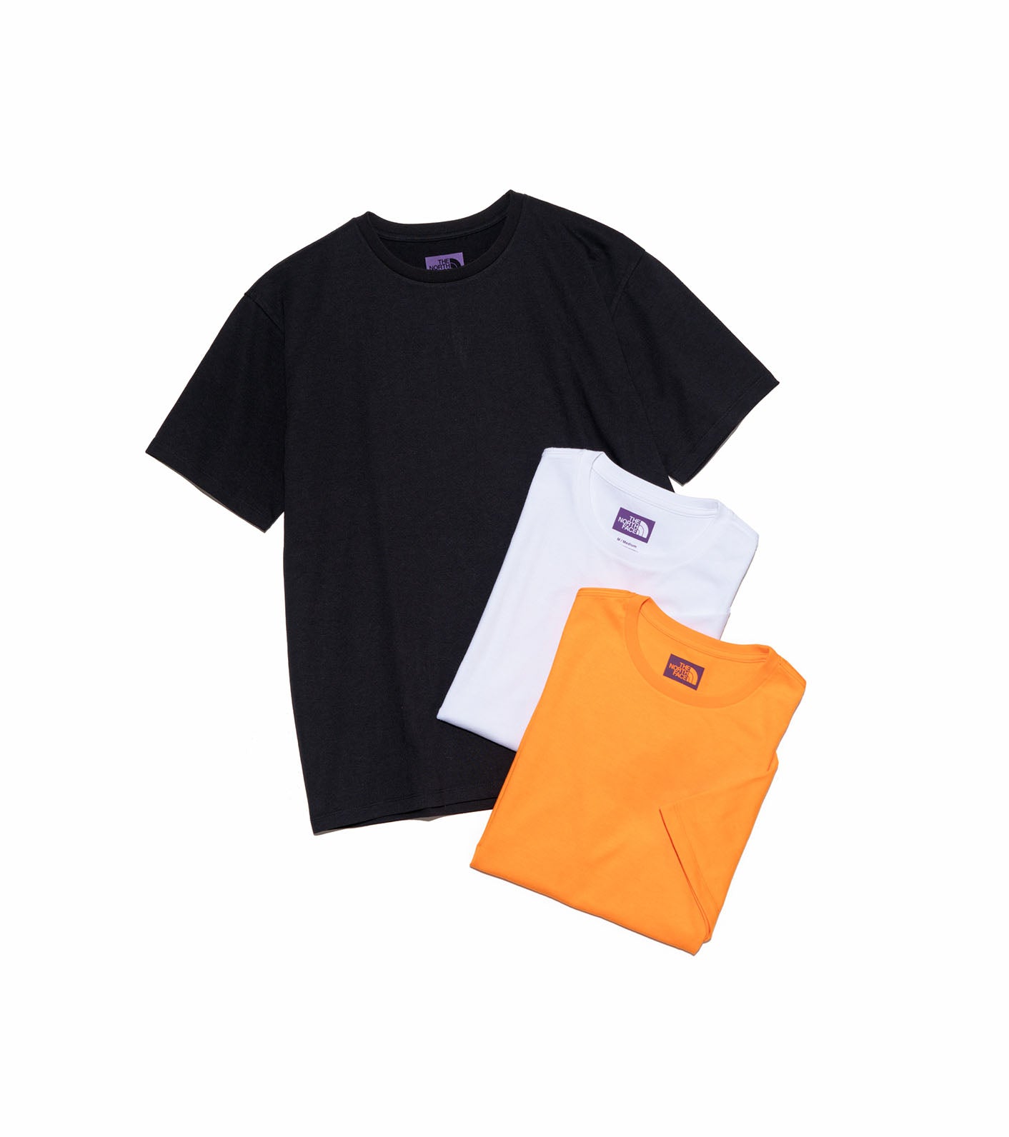 THE NORTH FACE Purple Label Pack Field 3 件組短袖T恤上衣