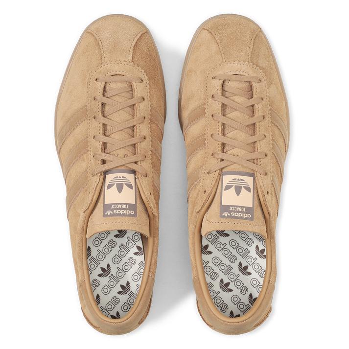 日本限定 adidas TOBACCO JP9651 麂皮休閒鞋