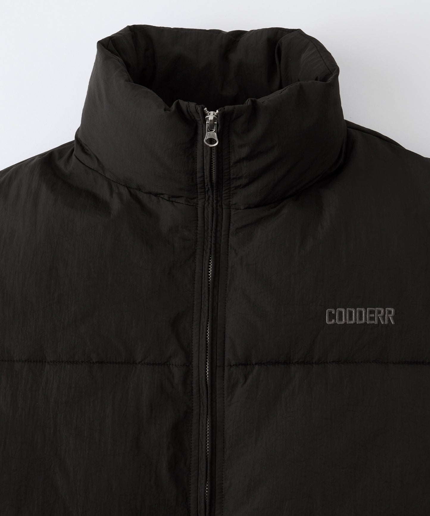 CODDERR 厚領防潑水尼龍中綿外套