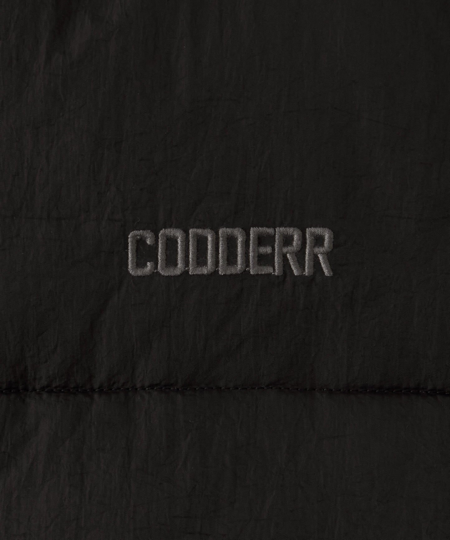 CODDERR 厚領防潑水尼龍中綿外套