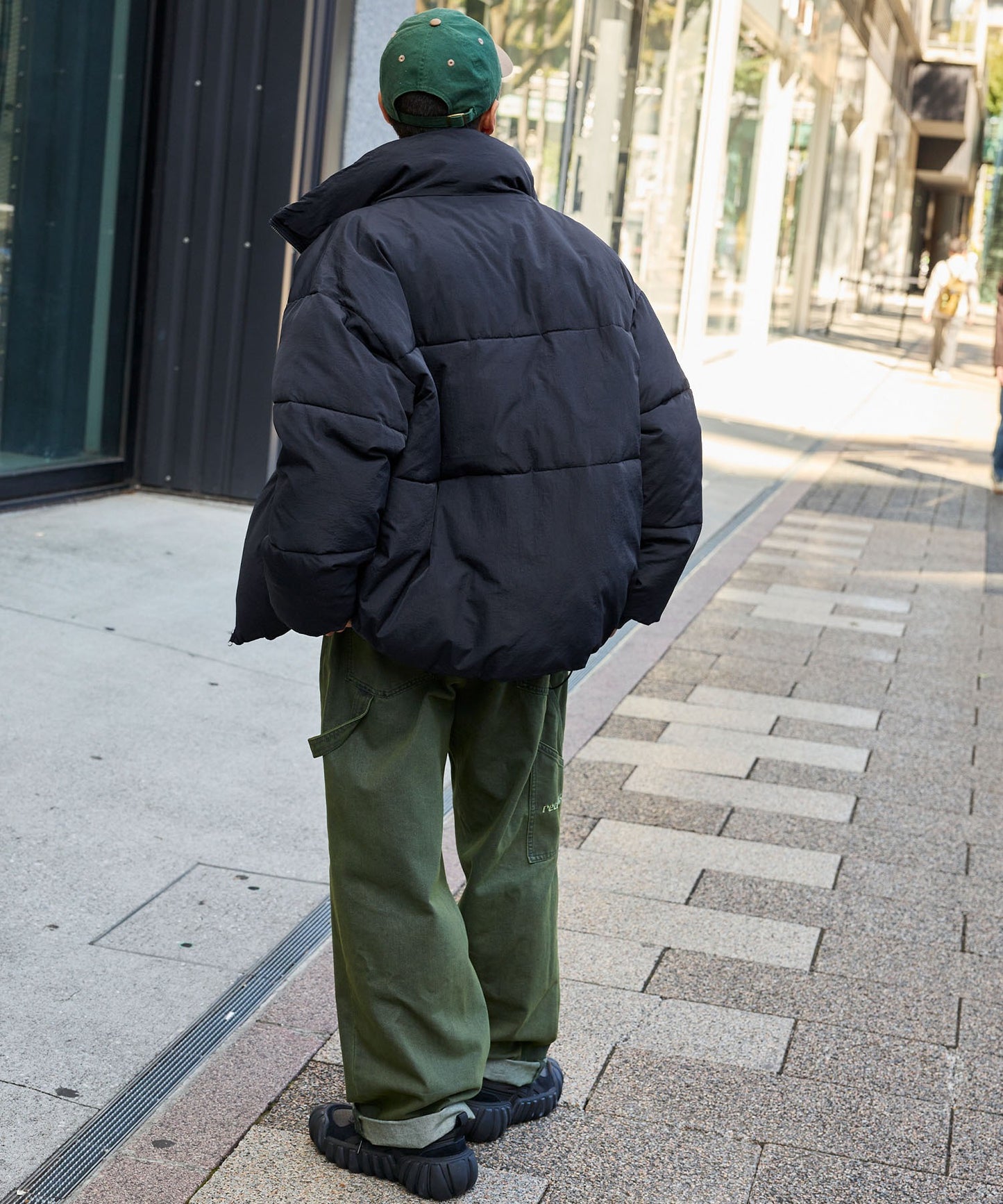 CODDERR 厚領防潑水尼龍中綿外套