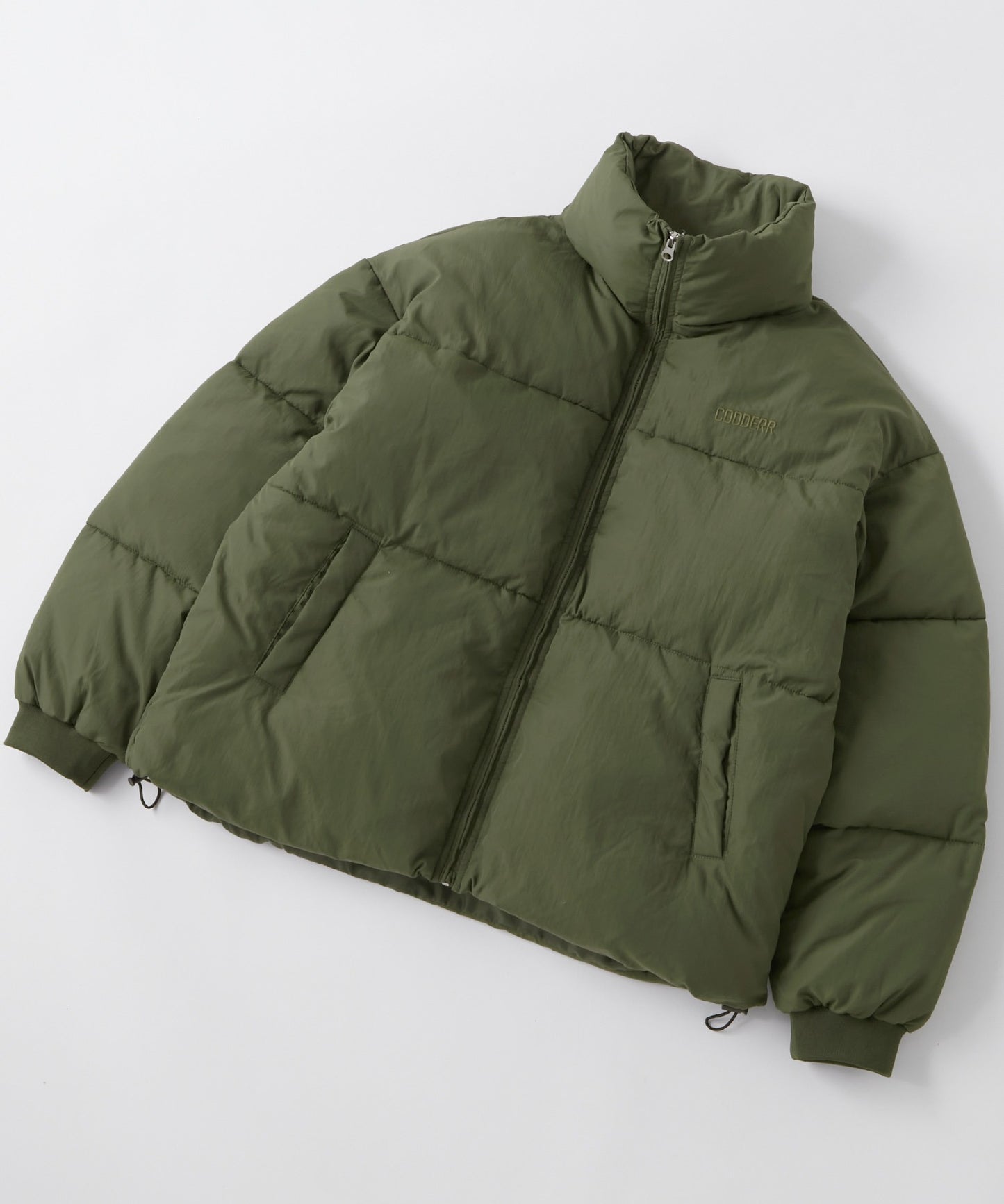 CODDERR 厚領防潑水尼龍中綿外套