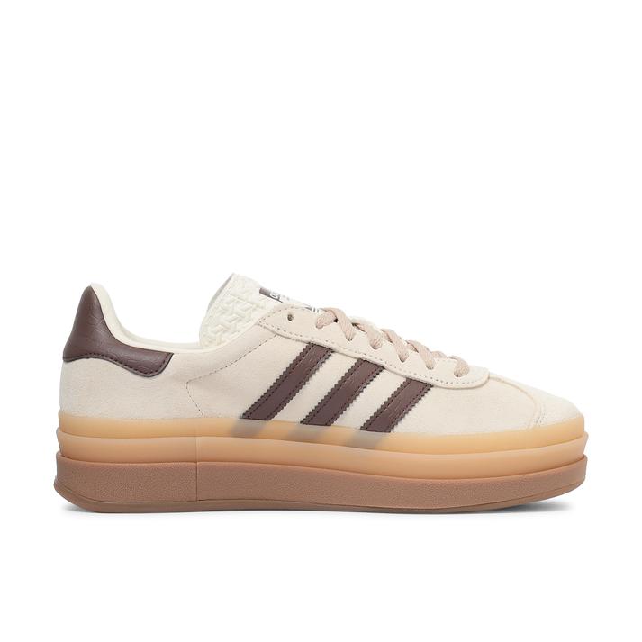 日本限定 adidas GAZELLE BOLD W JR7523 麂皮厚底休閒鞋
