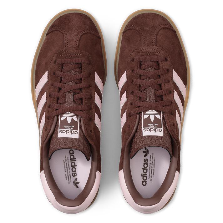 日本限定 adidas GAZELLE BOLD W JR7523 麂皮厚底休閒鞋