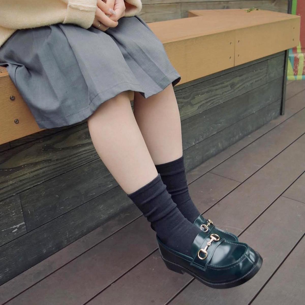 日本製HARUTA 限定款圓頭樂福鞋 #3909