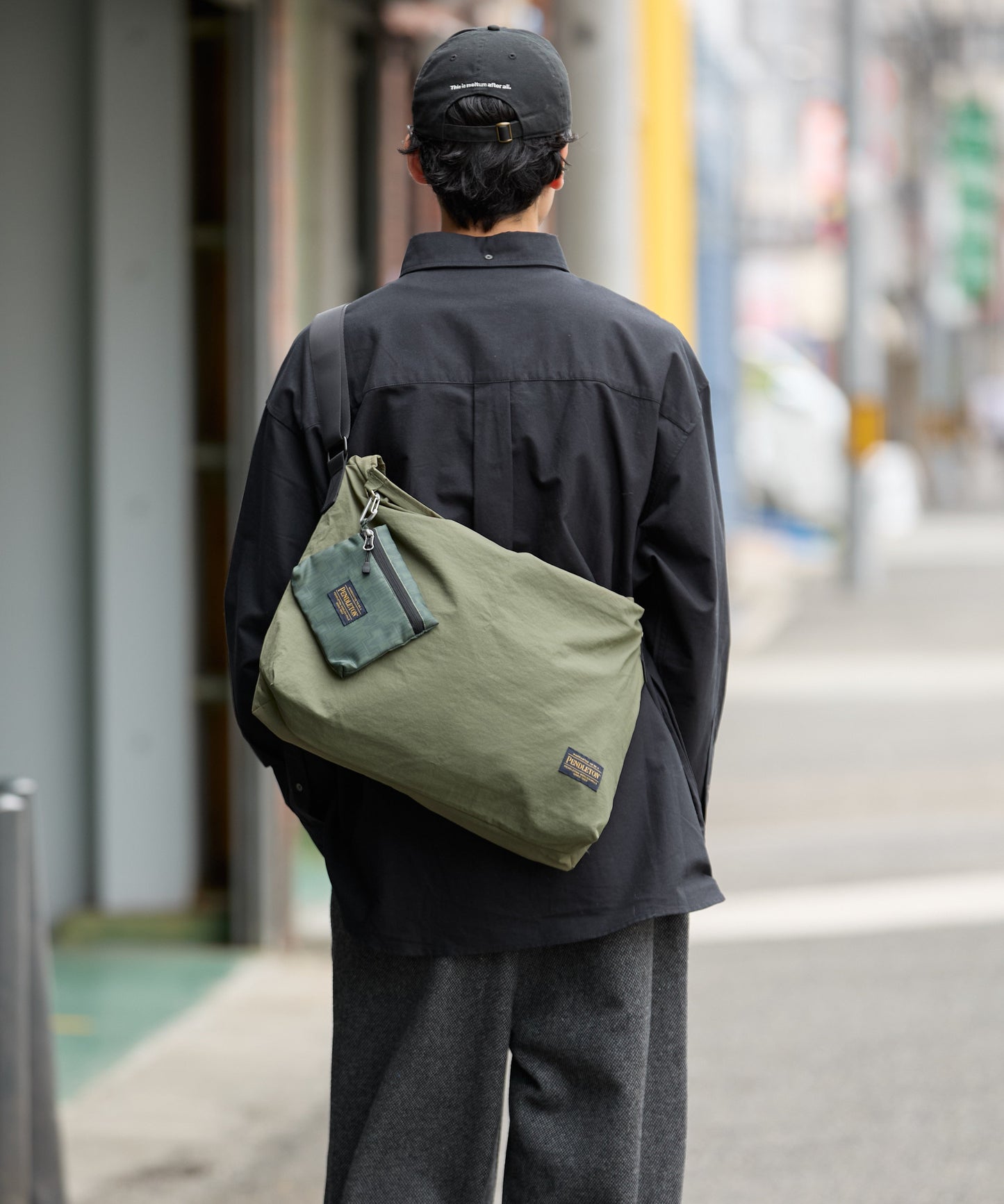 meltum x PENDLETON POUCH SHOULDER BAG 肩背包(附收納小包)