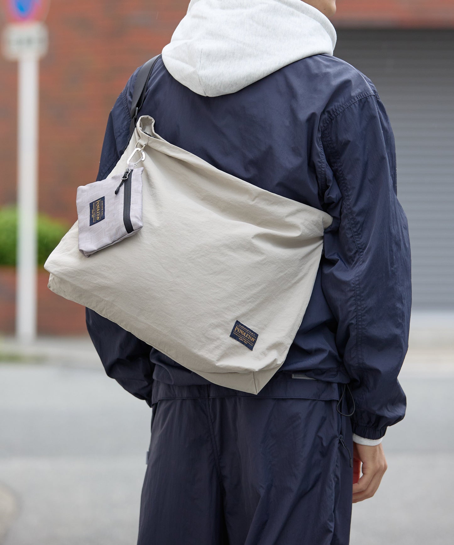 meltum x PENDLETON POUCH SHOULDER BAG 肩背包(附收納小包)
