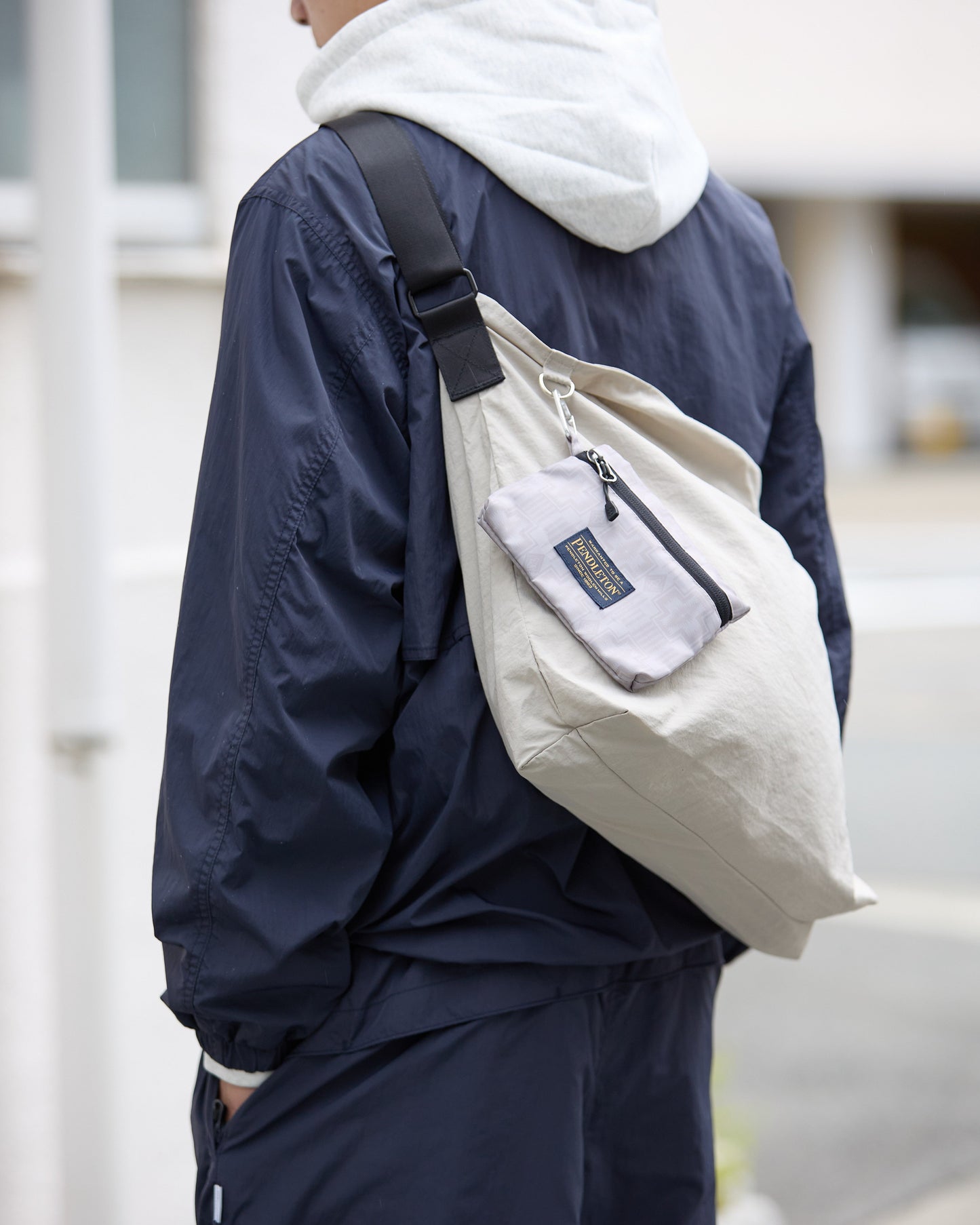 meltum x PENDLETON POUCH SHOULDER BAG 肩背包(附收納小包)