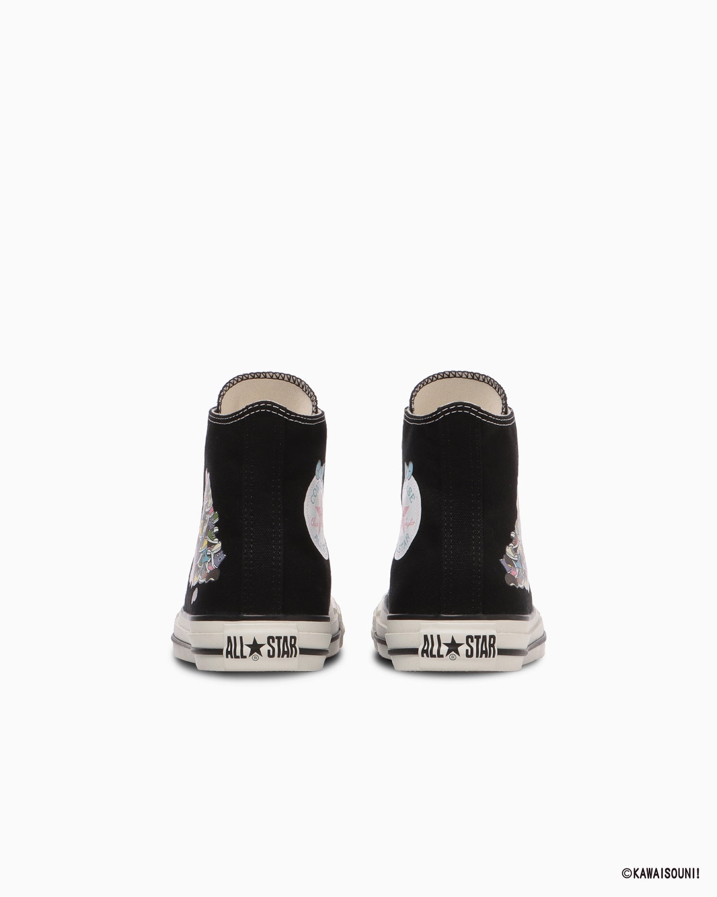 日本限定 CONVERSE X KAWAISOUNI! ALL STAR KM HI 聯名高筒帆布鞋