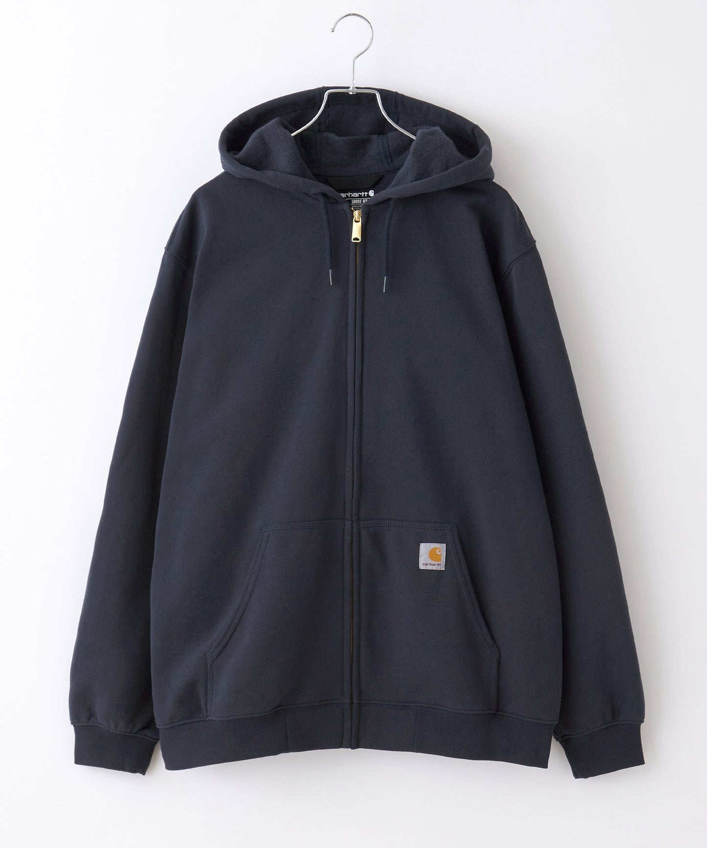 Carhartt 寬版內裡絨毛拉鍊連帽外套